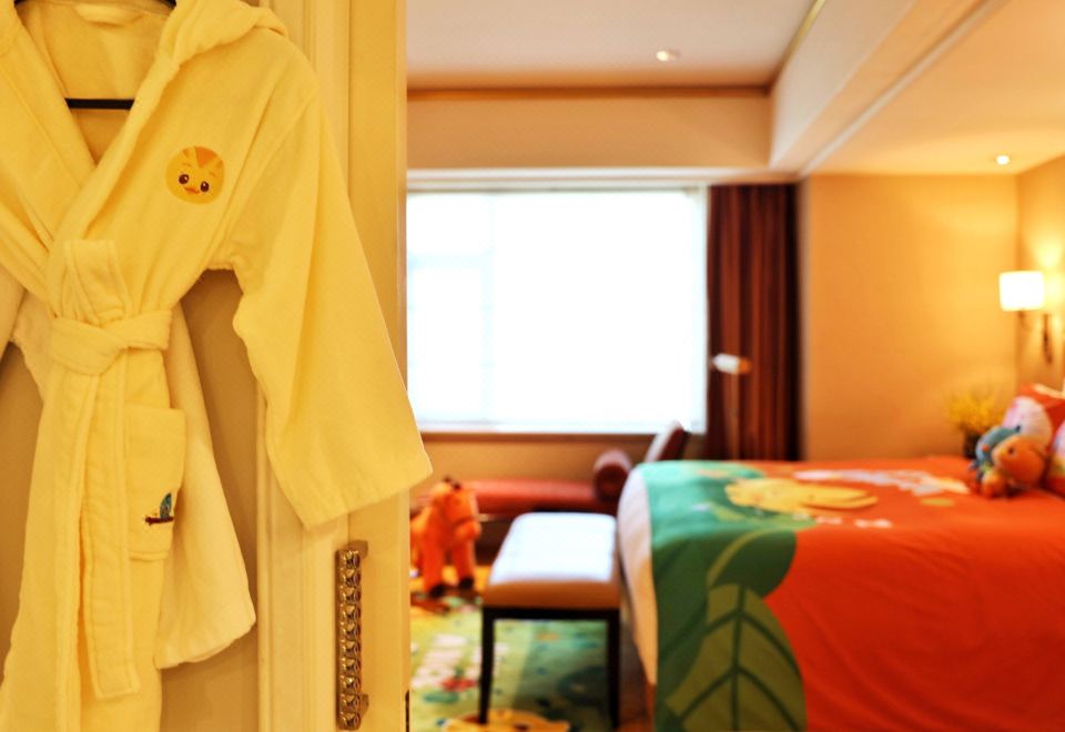 萌雞小隊親子主題大床房