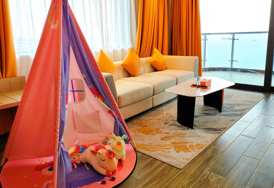 Thaili Cloud,HuizhouPink Princess Family Friendly Suite - Sea-View