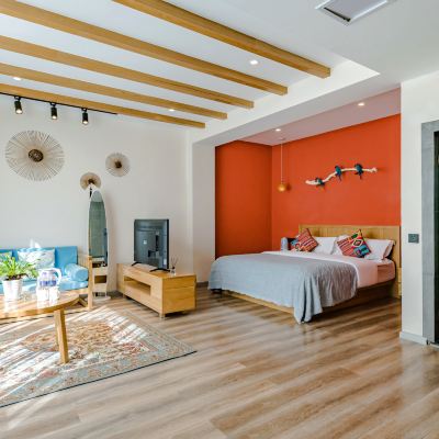 樸語豪華大床房（觀山+智能馬桶） 大理藍棲客棧優惠