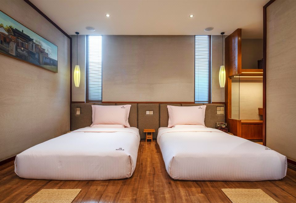 日式榻榻米双床房