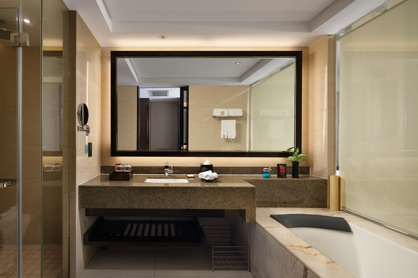 湖景巨幕影音大床房