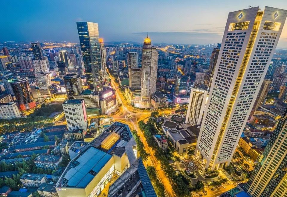 金陵楼跨年观景经典房（新街口朝向）