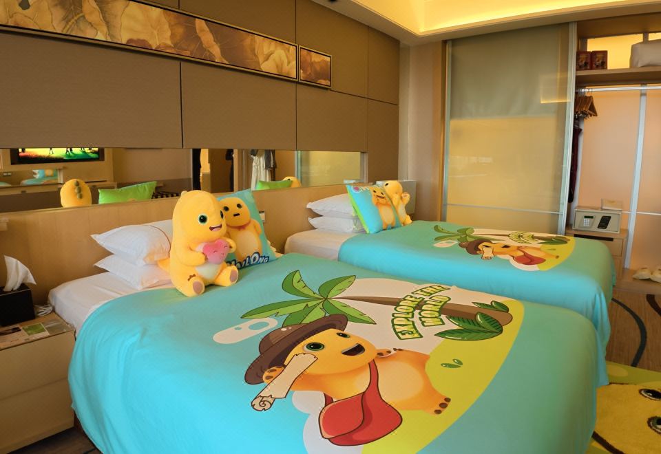奶龍親子主題雙床房