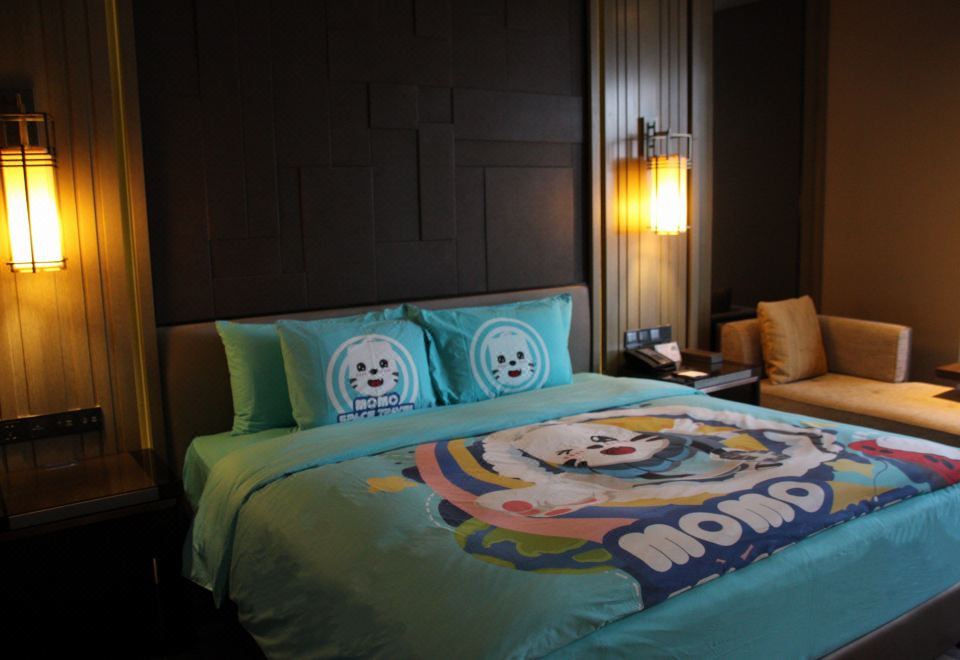 亲子大床房【帐篷顶+摇摇马+小童洗护用品】