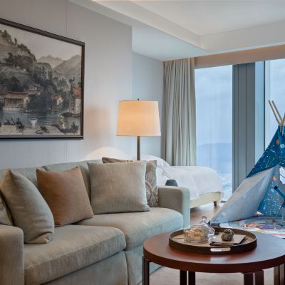 城市景觀一居室家庭套房 廣州瑰麗府邸優惠