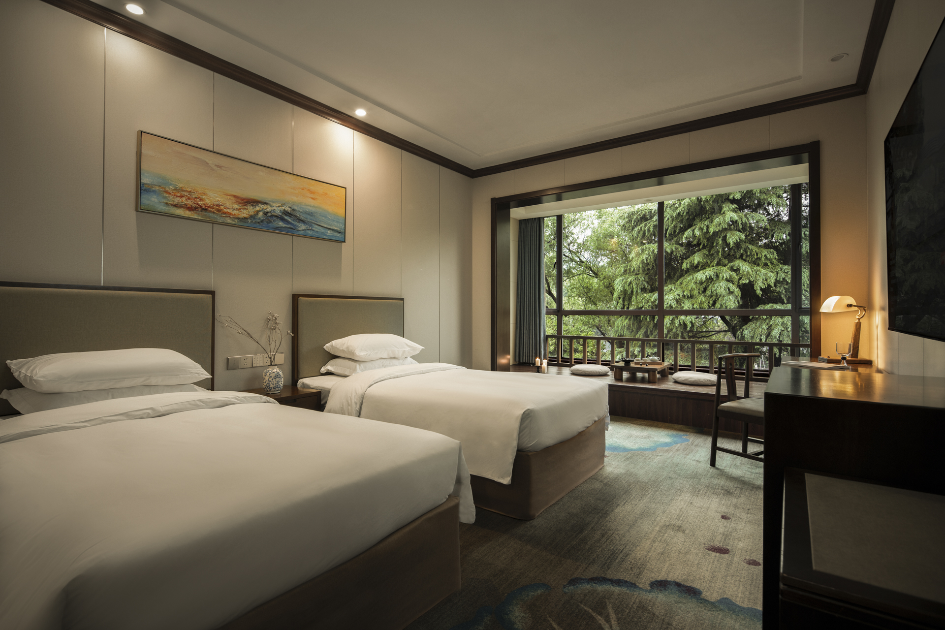 Building 1 豪華榻榻米雙床房