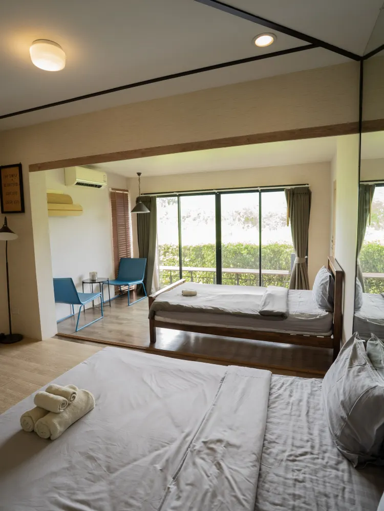 ห้องดีลักซ์ สำหรับสามท่าน(วิวภูเขา)