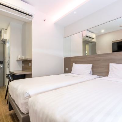 雙床房 曼谷紅星球蘇拉翁飯店優惠