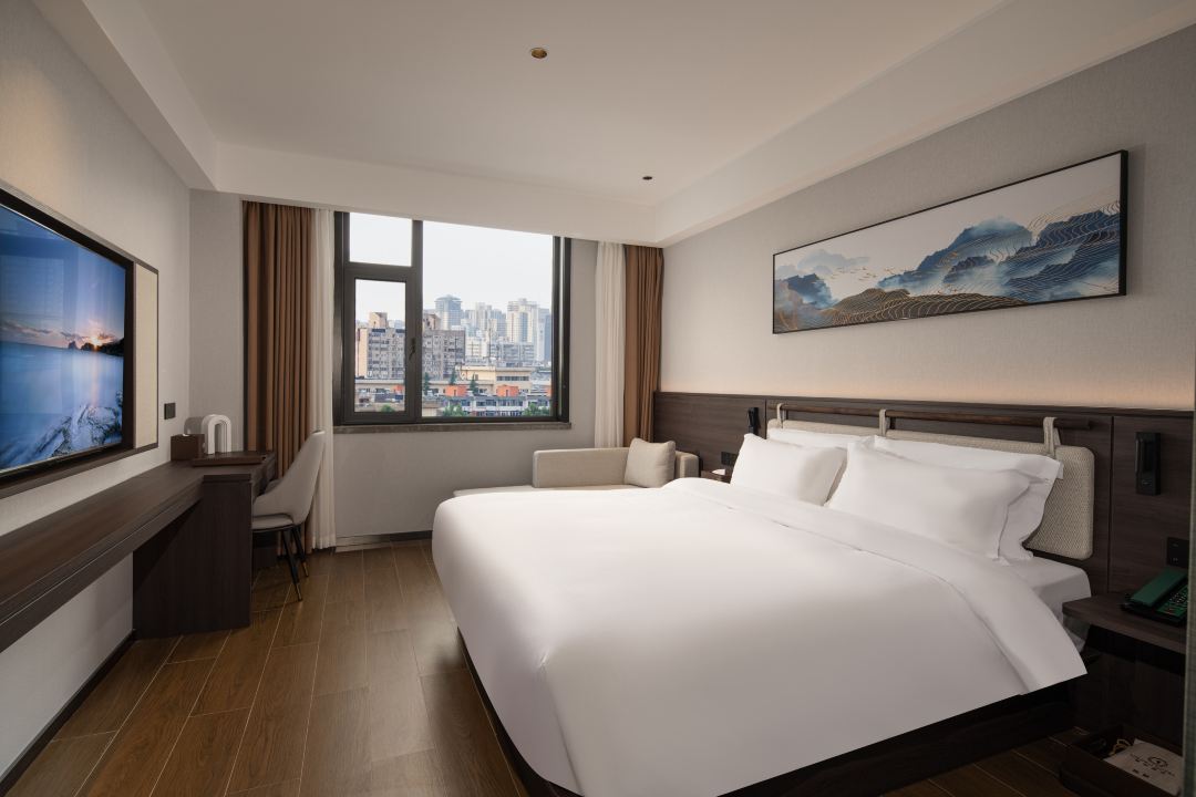 Xingbo Hotel (Xi 'an Bell Tower station Yongningmen Branch)泊景高级大床房