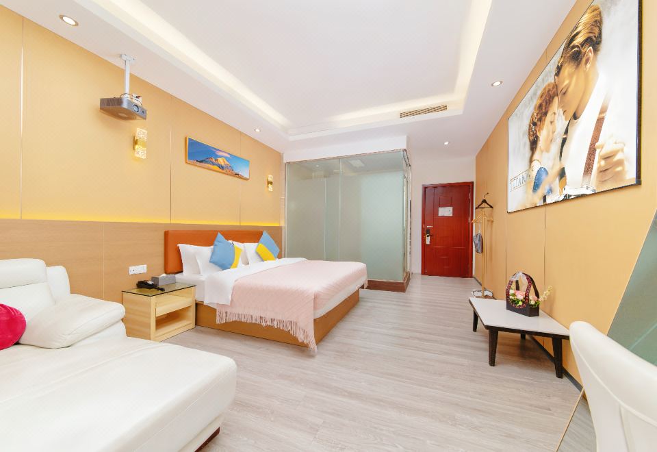 浪漫影音大床房（超大房型+超清投影）