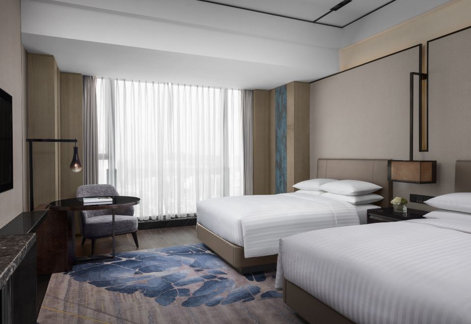 高級景觀雙床房