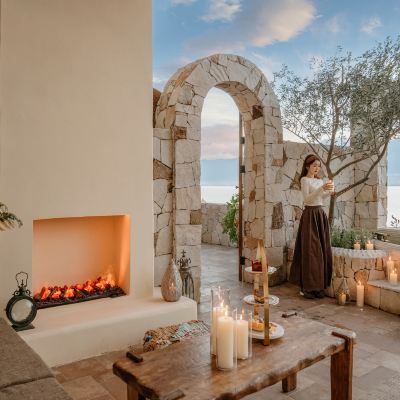 地中海·全視野大平層海景套房[私人泡湯+懶人吊牀] 大理牧心堡懸崖祕境莊園優惠