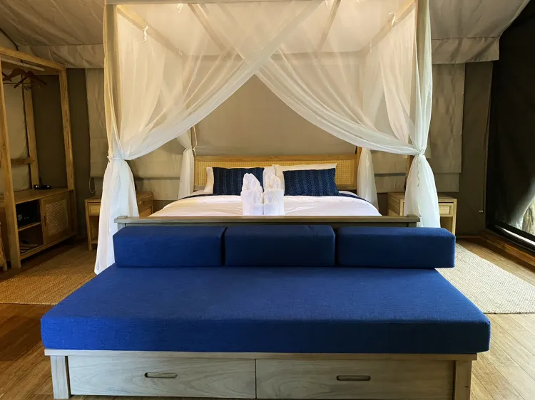 Creek View Safari Tent - Double Bed