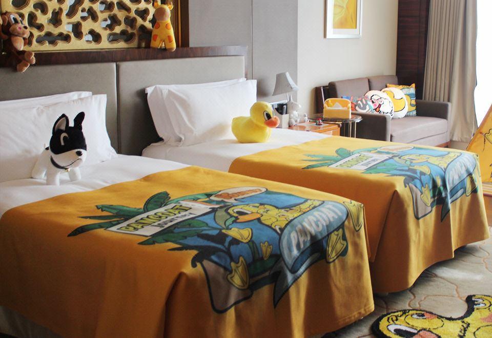 小黃鴨親子主題房