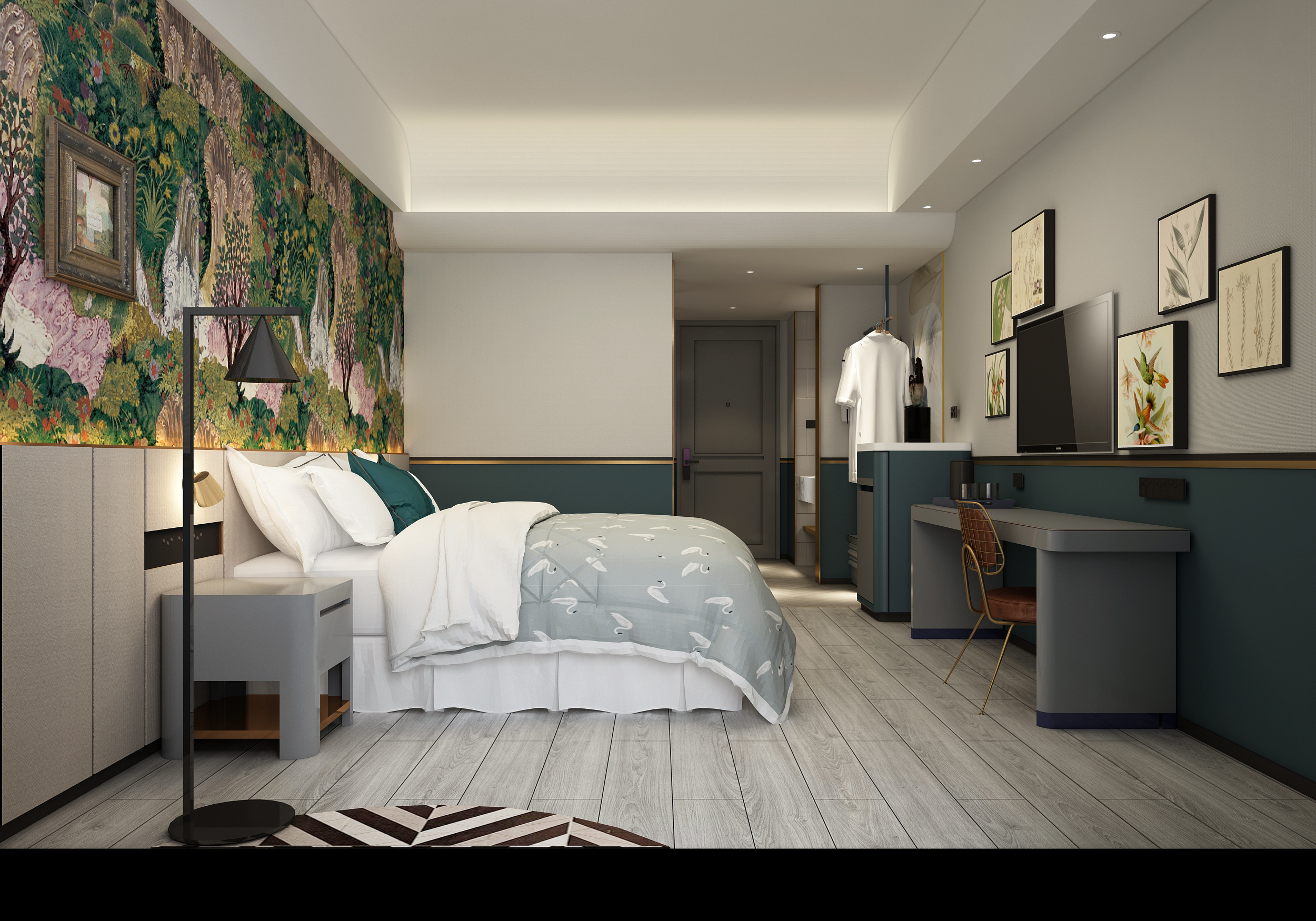 兰欧IP大床房（智能客控+休闲藤椅|云感沙发+小罐茶）