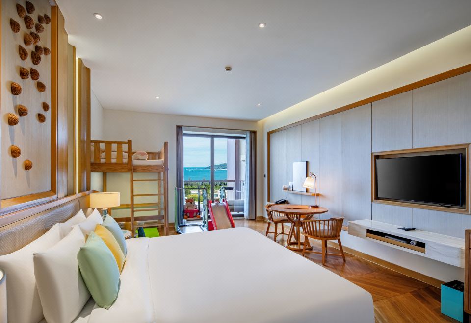 萌娃海景三人房