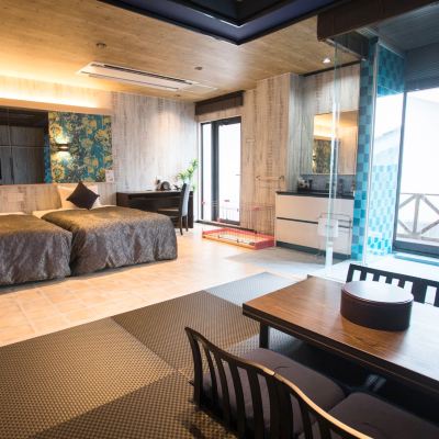 【洋モダンJrスイートDOGルーム】信楽焼露天風呂 禁煙 リブマックスリゾート京丹後シーフロント クーポン