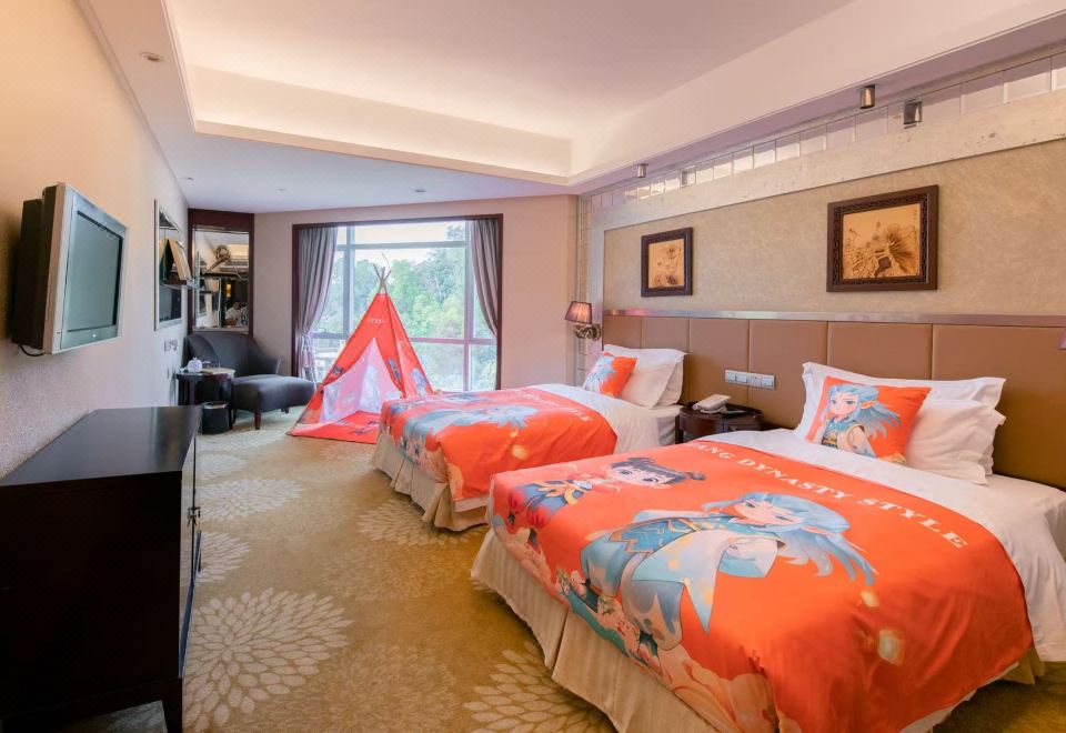 哪吒闹海小纵队亲子双床房