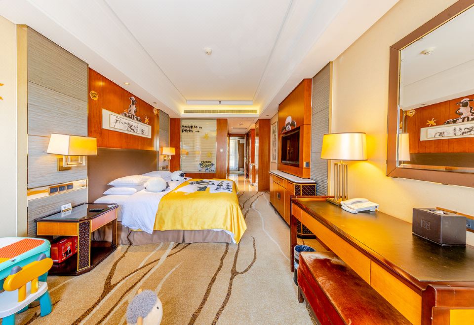 小羊肖恩亲子大床房