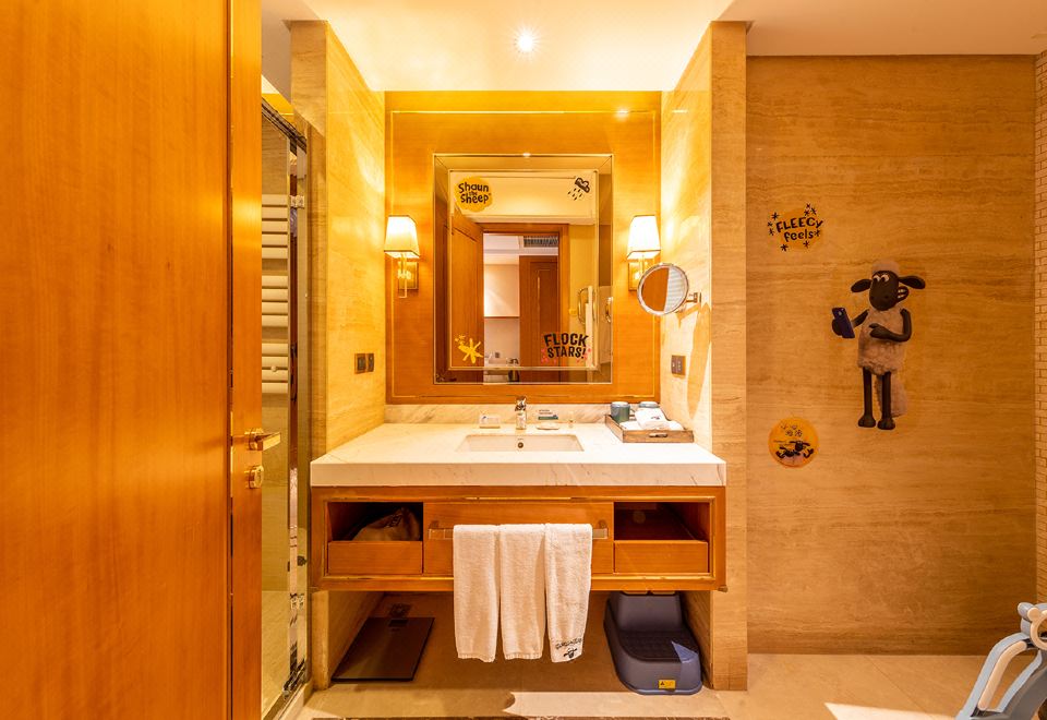 小羊肖恩亲子大床房