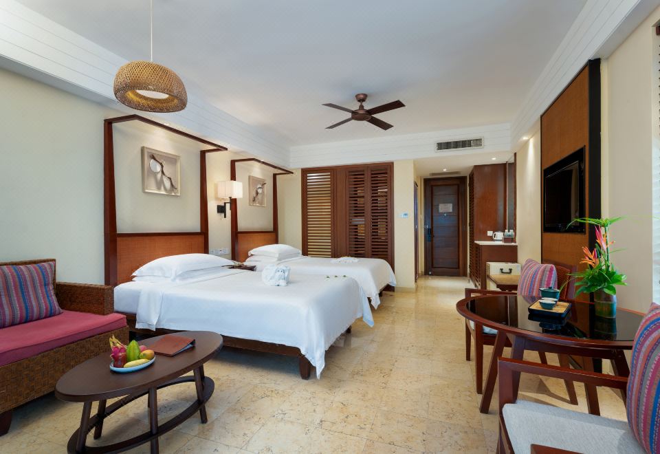 Narada Resort & Spa Qixian MountRainforest Family Villa(Hot Spring Access+Outdoor Terrace)