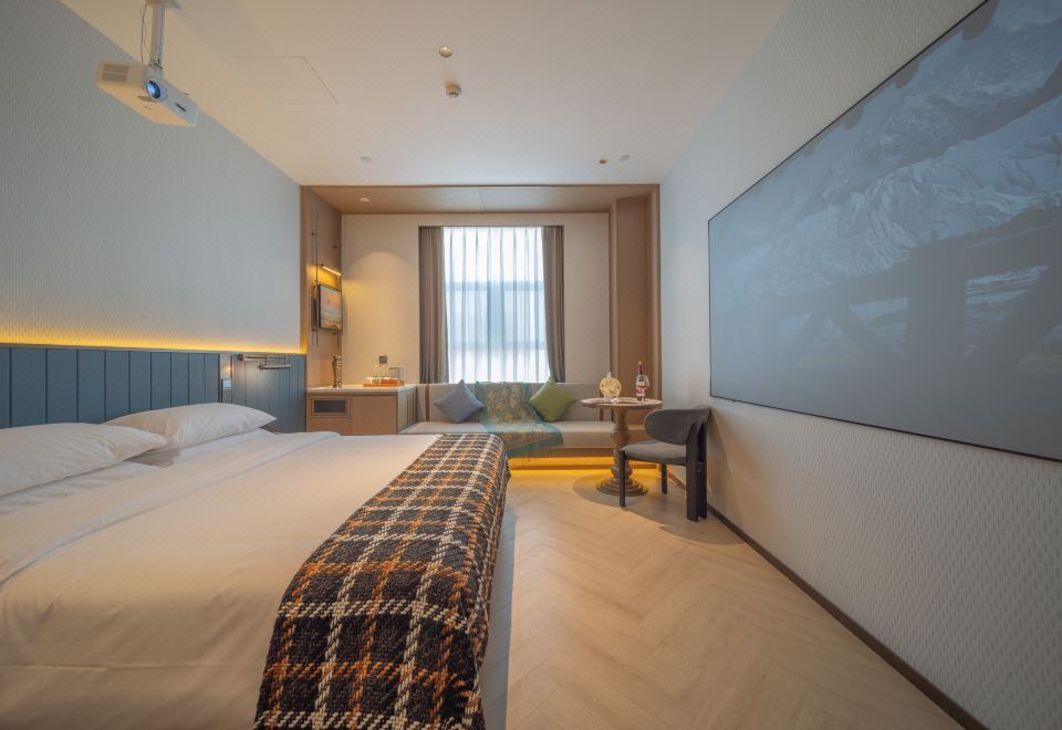 Wanfei International HotelCheers Feile Audio-Visual Double Bed Room