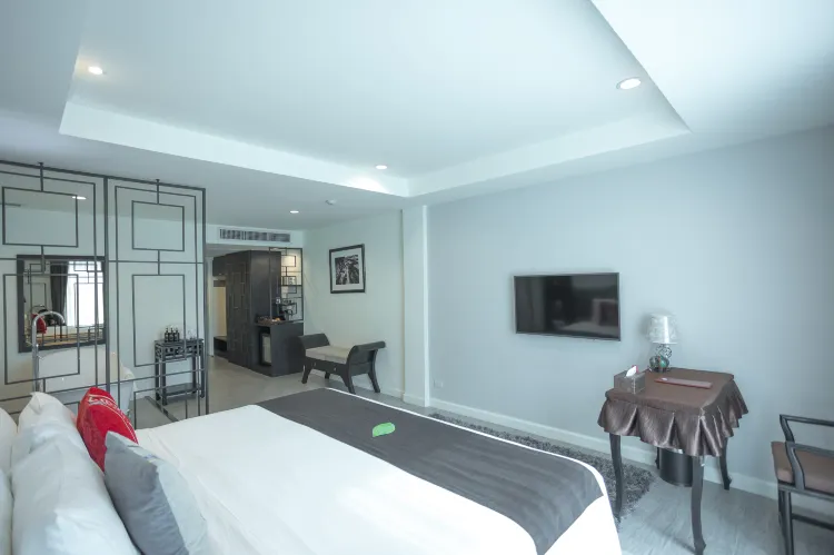 ห้องพรีเมี่ยม 1 เตียงคิงไซส์ ปลอดสูบบุหรี่