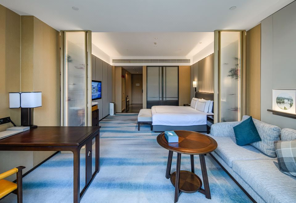 豪華園景大床房