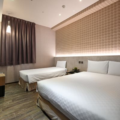 豪華三人房(一大一小床) 綺樂文旅-桃園館優惠