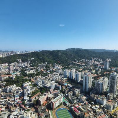 高層日出城市景觀雙床房 廈門怡海灣雙子塔海景公寓優惠