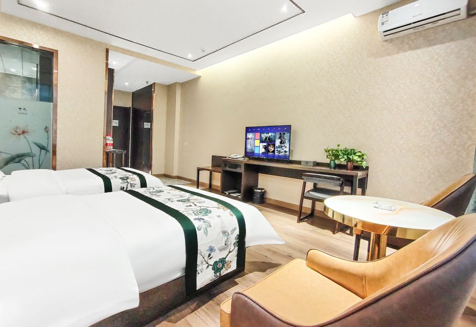 Yufuke Business Hotel (Kelan Bus Terminal Kelan Station)Guestroom (2 Beds)