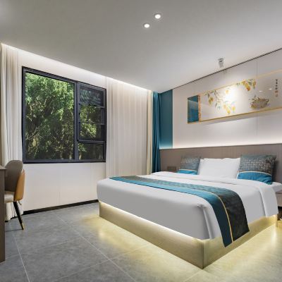 雲行·悅享大床房（助眠床墊+雅緻庭院+高品質床品） 雲行裡飯店（天府國際機場店）優惠