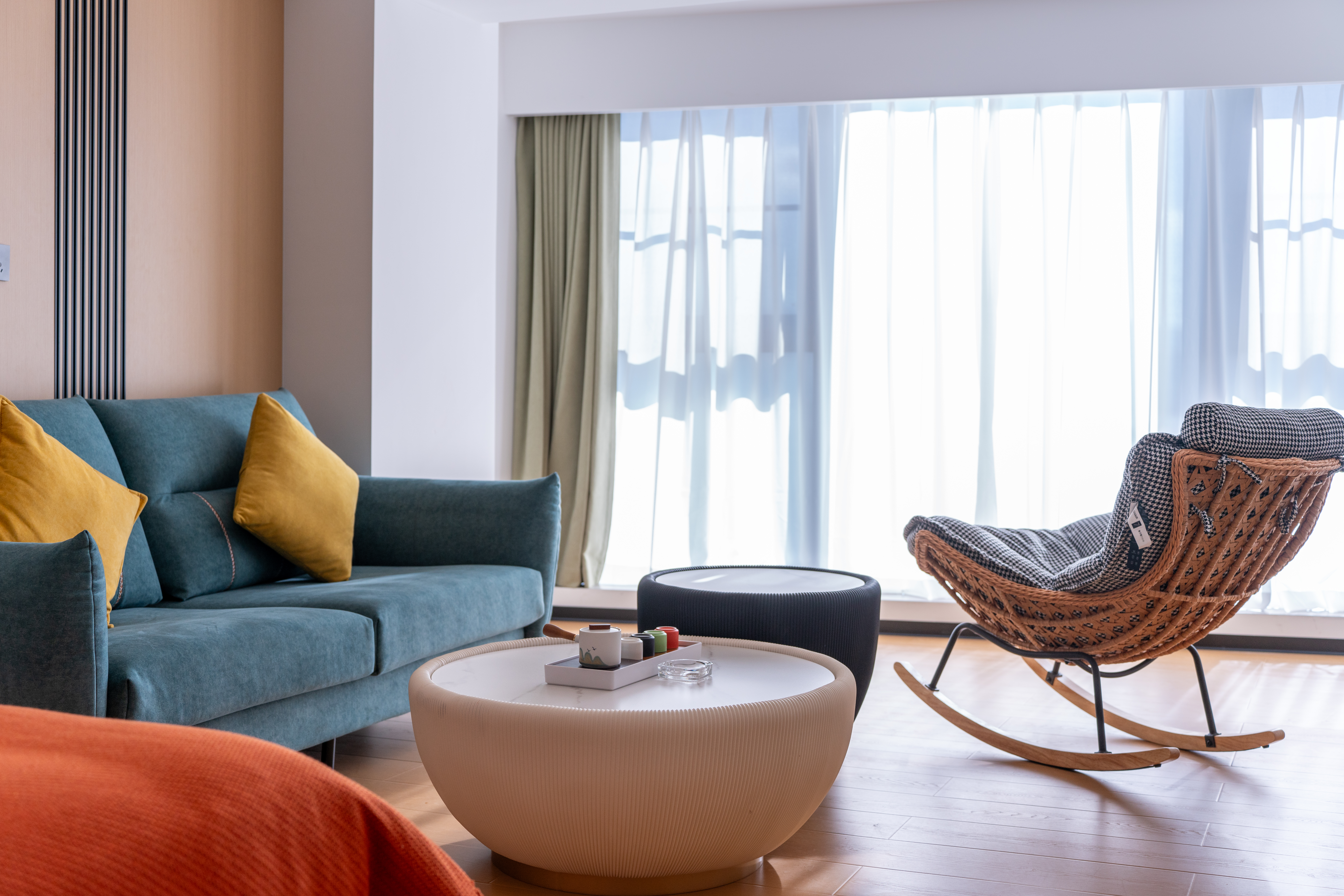 海景轻奢大床房（倚窗摇椅观海景落日+遥望非遗永子棋院+定制静眠床品+智能马桶）