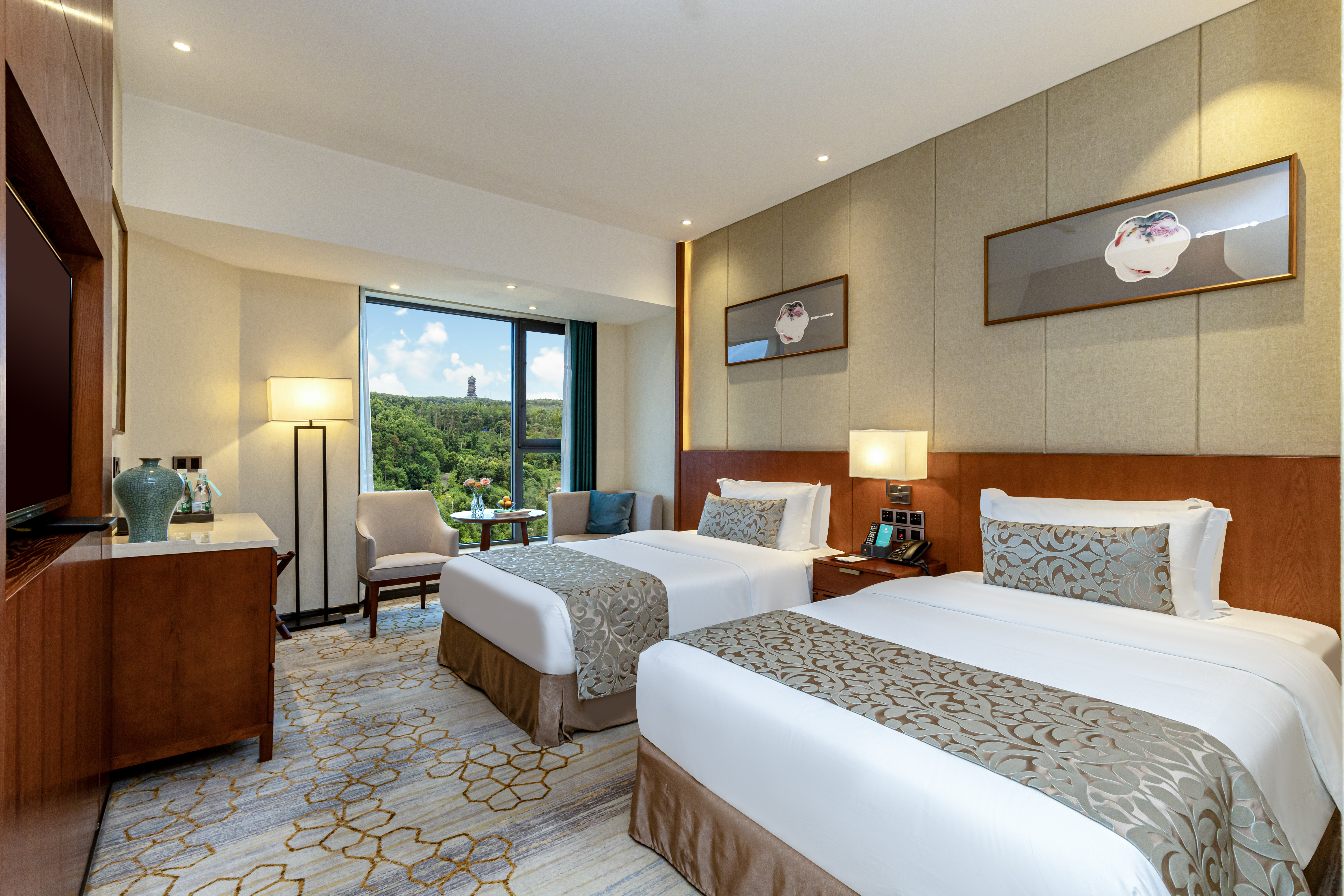 豪华双床房（梦百合零压床品）