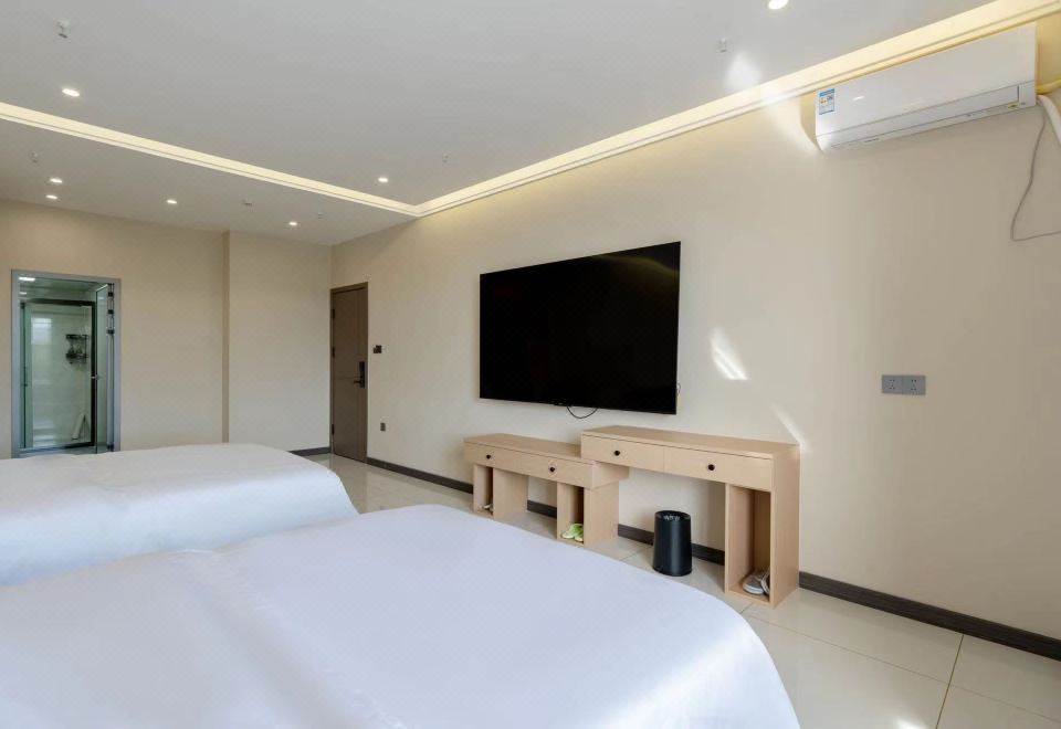 額河觀景雙床房（安心睡眠+140新疆長絨棉布草+智能馬桶+迷你冰箱+暖氣）