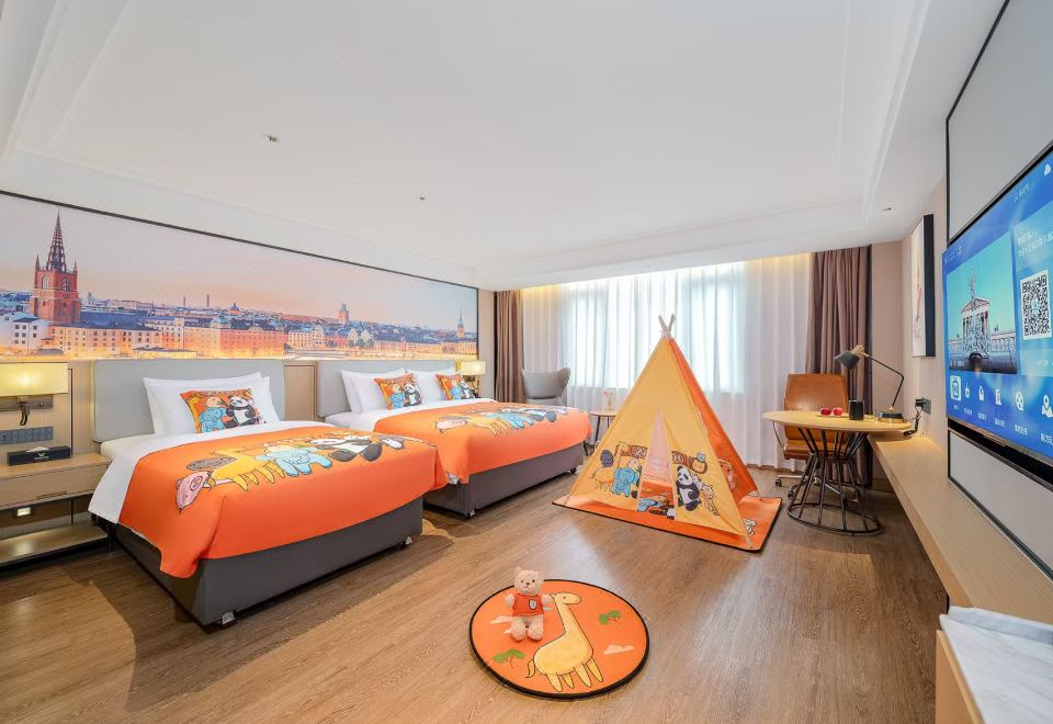 亲子双床房（小童帐篷+小童用品）