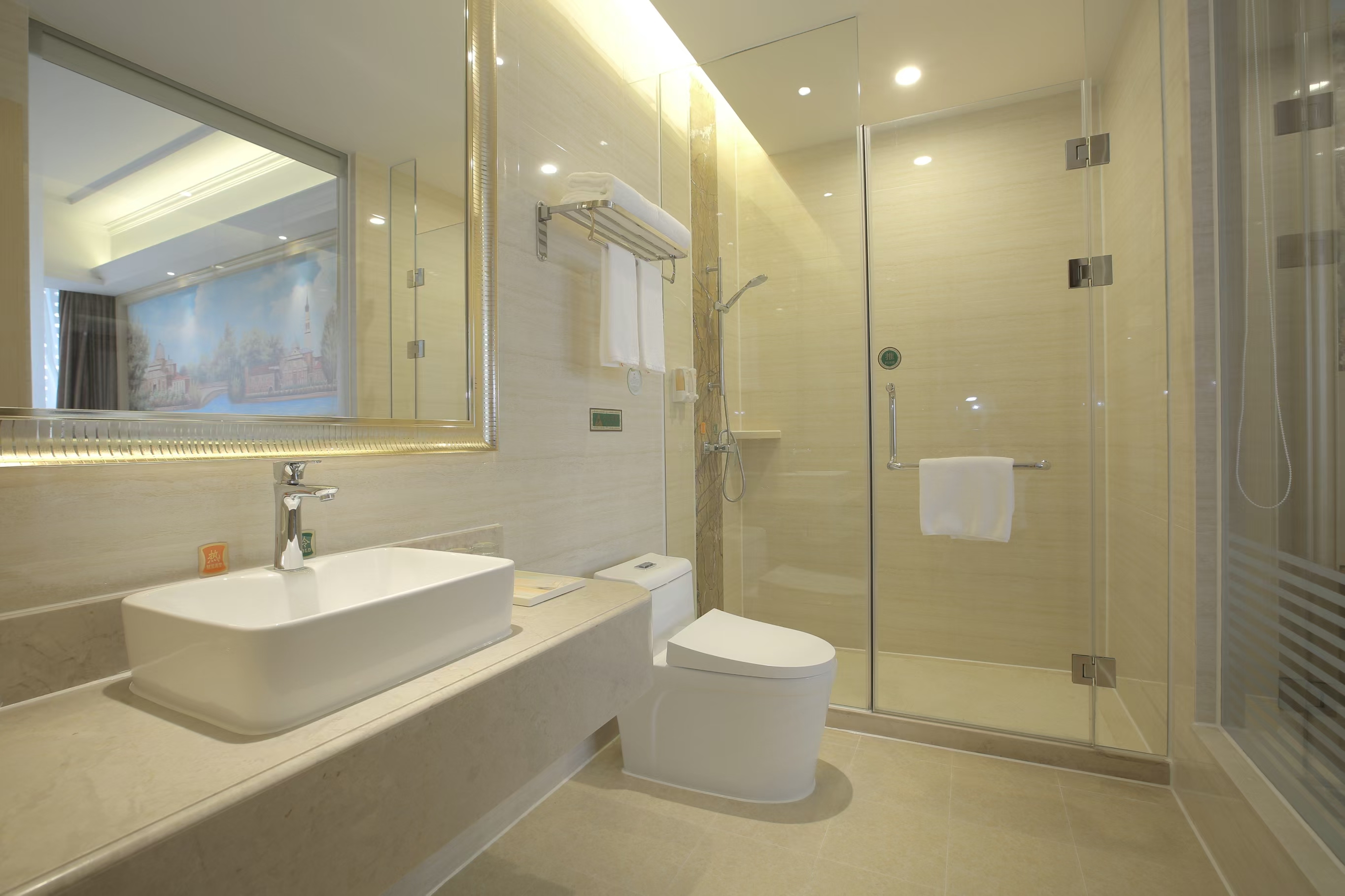 豪华双床房（清晨采光丨城景）