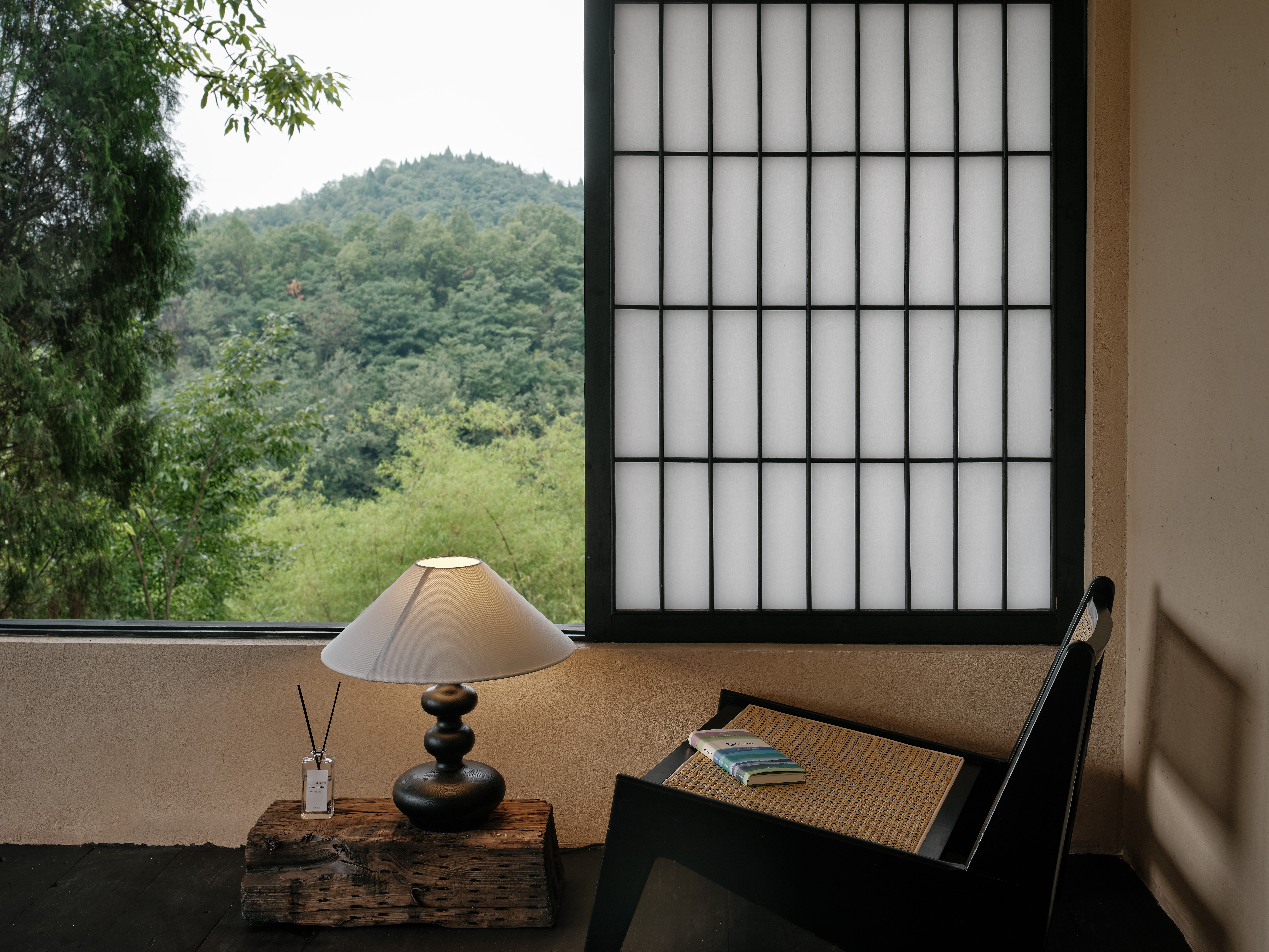 「光野山」宋式悬崖树屋大床房