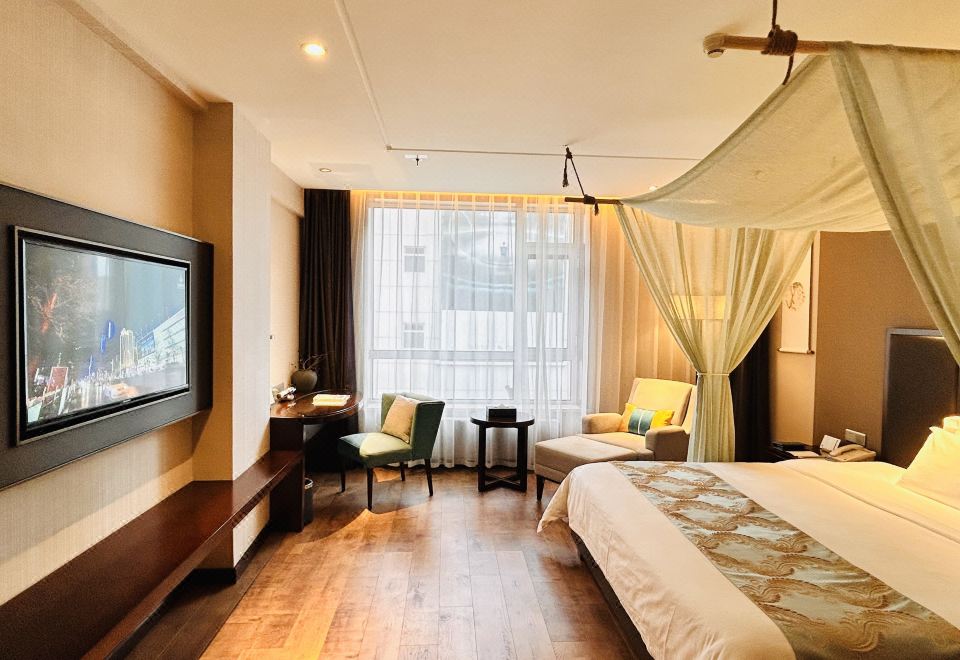 拙逸行政大床房（詩意空間+多款枕頭）