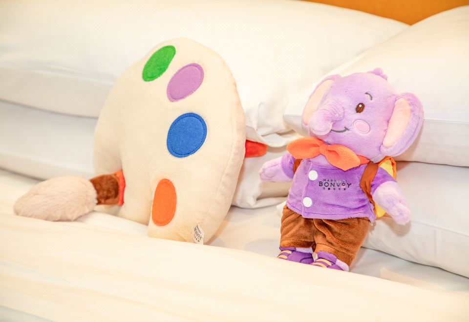 諾亞的叢林探險大象主題海景家庭房｜大床+單人床