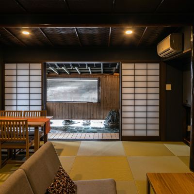 【1階2間－岩風呂－】温泉露天付スイートツインルーム 伊豆長岡温泉 Villa Garden 石のや クーポン