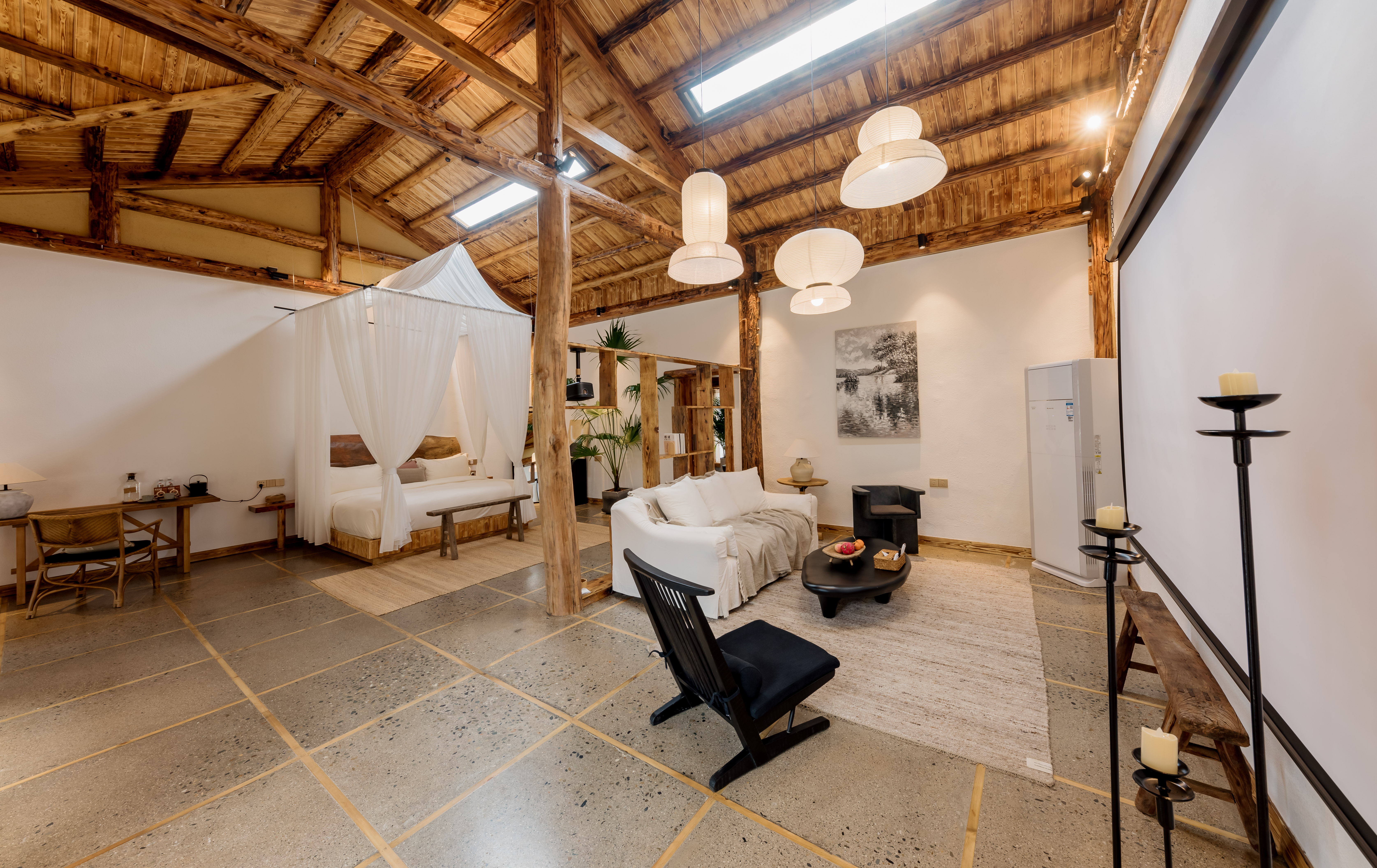 顶奢两室一厅套房（壁炉）