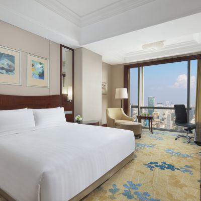 活力都市景觀大床房 - 盡覽都市繁華景觀 蘇州香格里拉大酒店優惠