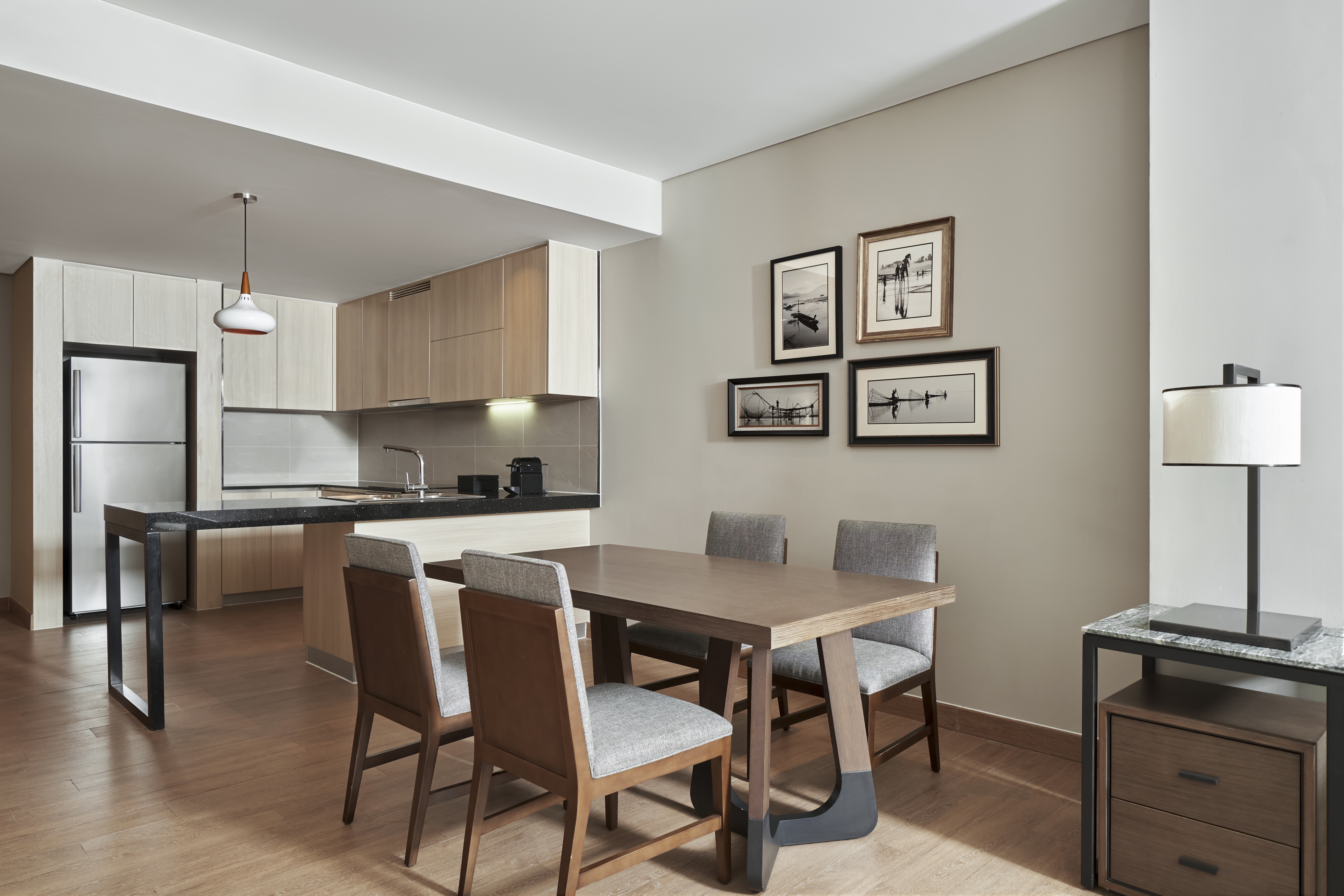 长滩景观公寓（特大床+大床）