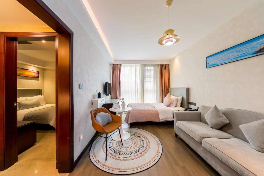 Haizhongzhou International Hotel Apartment Building公寓楼家庭房