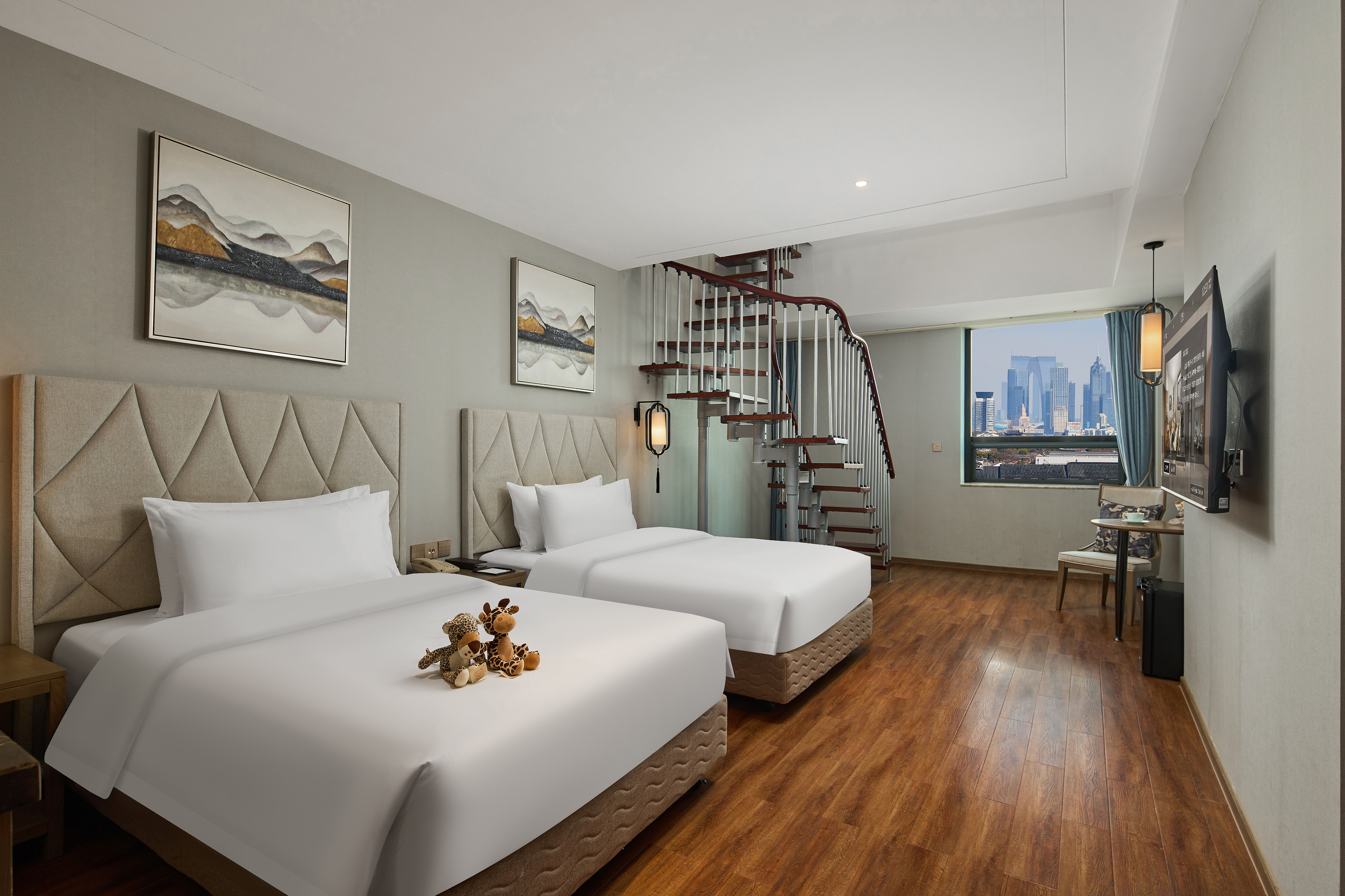 Arula·复式三床套房（可投屏液晶电视）