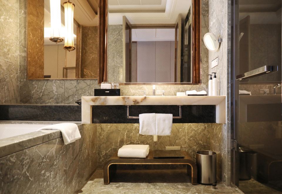 Wanda Vista NanningDeluxe Twin Hollywood Bed