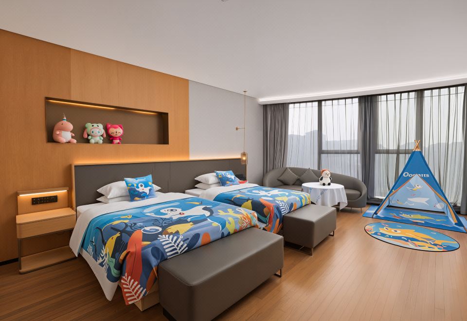 遨游海洋主題親子房