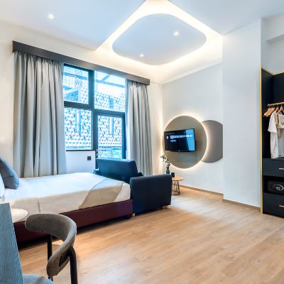 陽台家庭房 歐文之家飯店公寓優惠