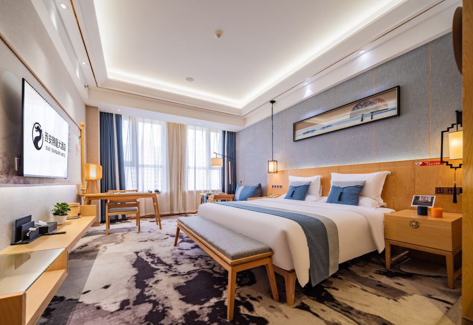 尊享·豪华双床房-明窗+电动窗帘